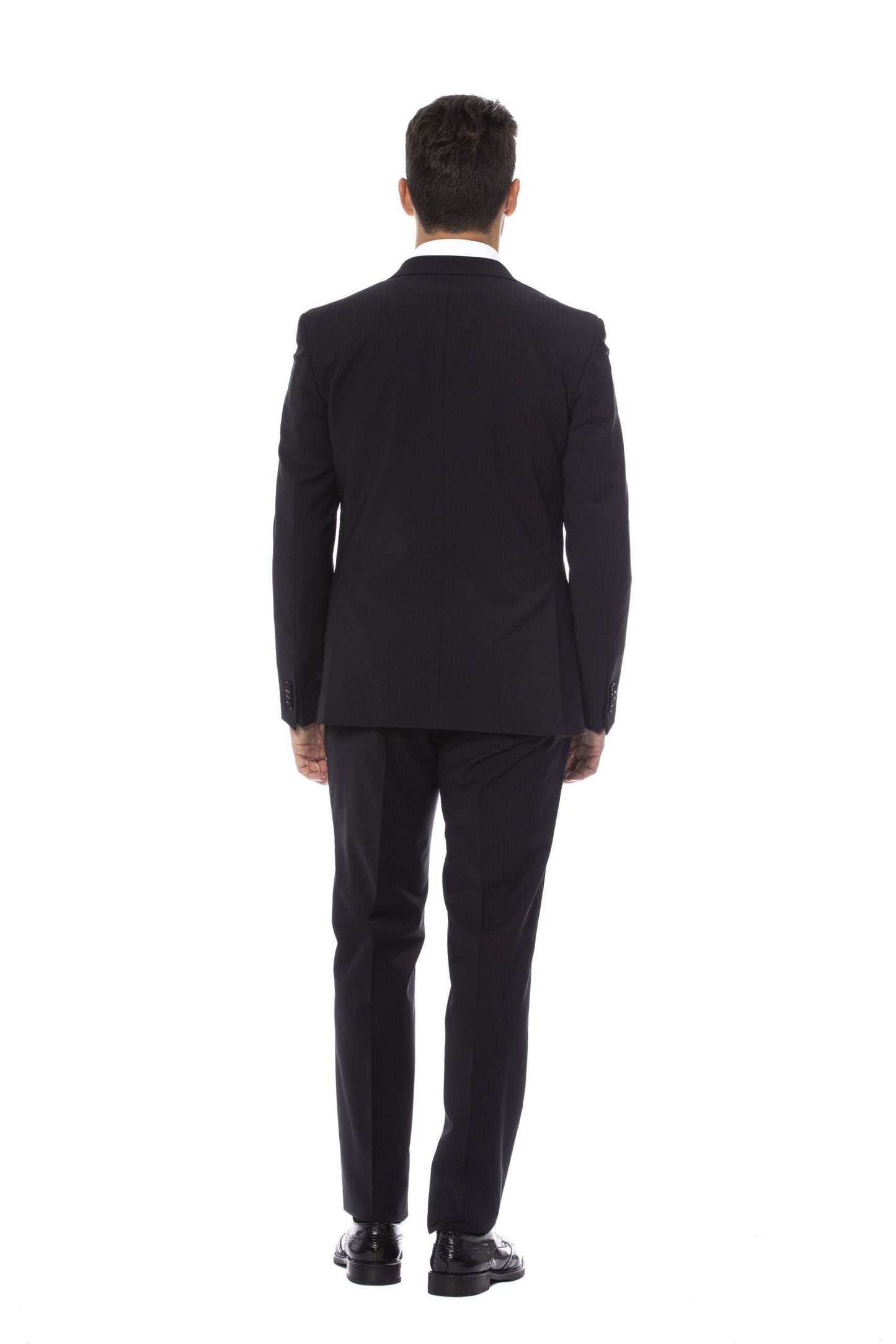 Elegant Black Slim Fit Suit