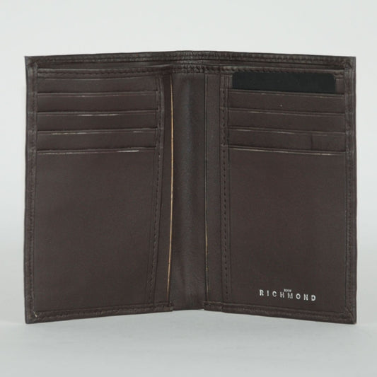 Elegant Dark Brown Leather Wallet