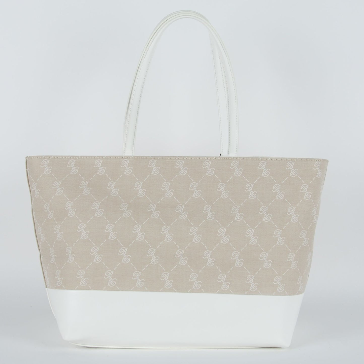 Elegant Diane Shopping Bag in Pristine White