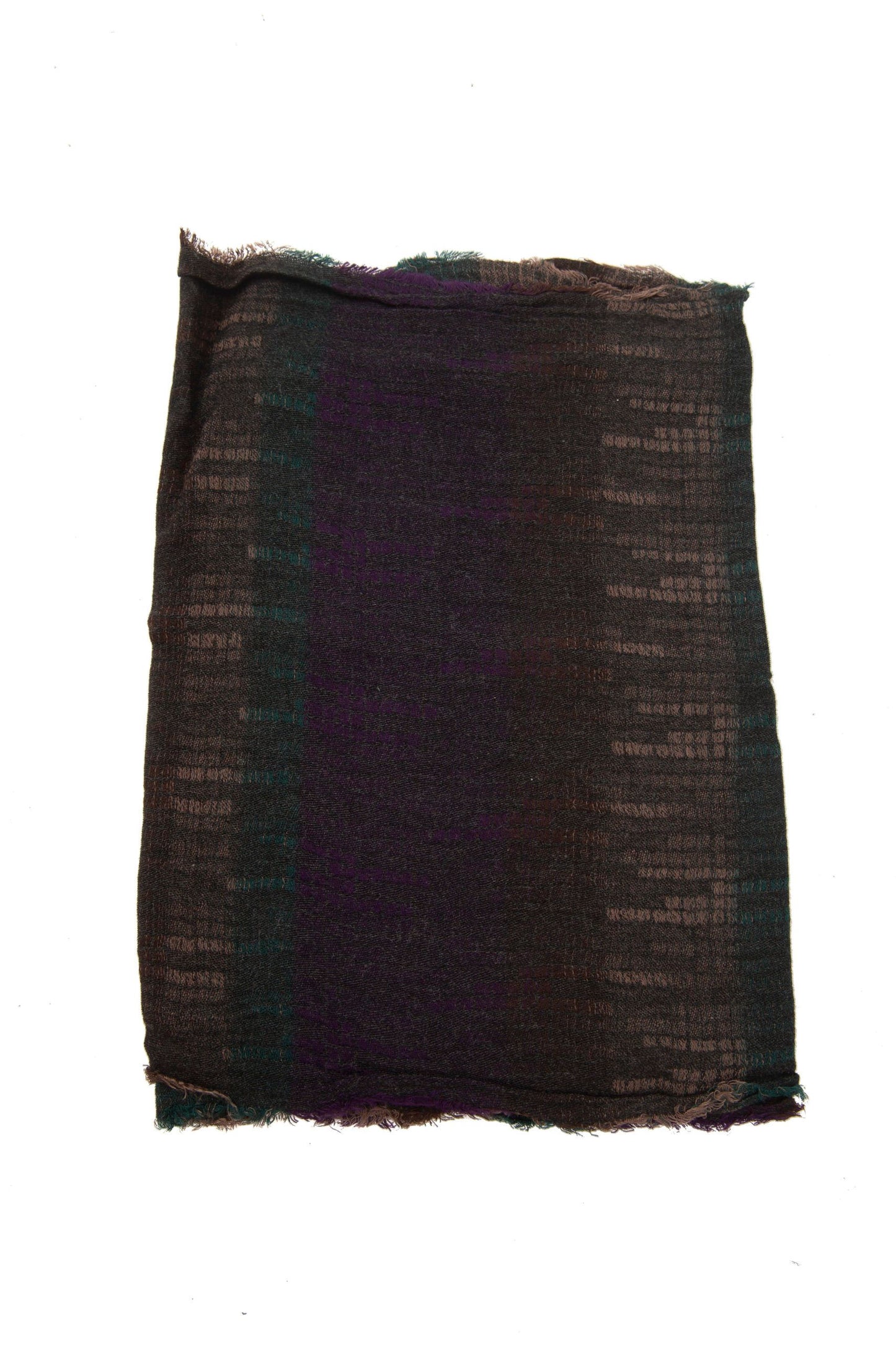 Eco-Chic Jacquard Scarf in Multicolor