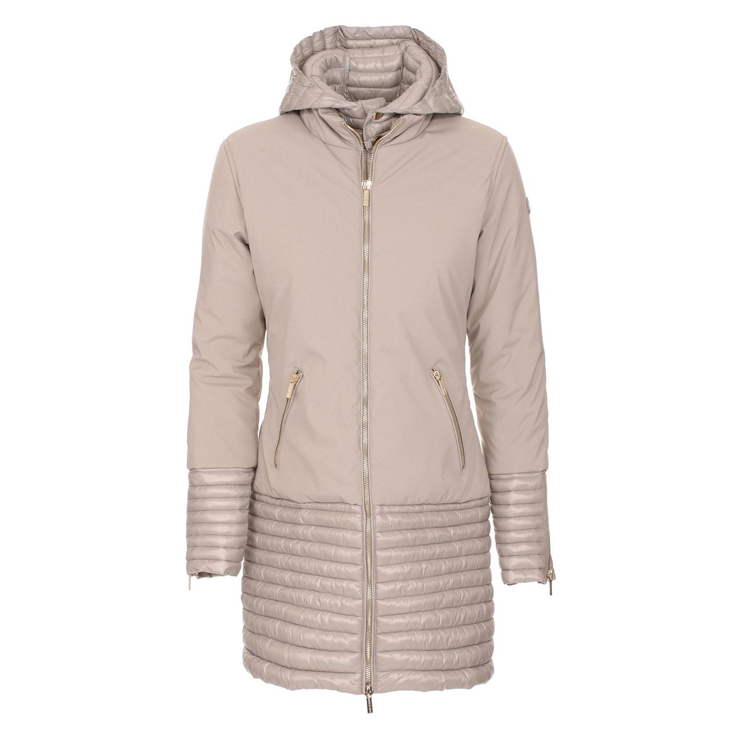 Champagne Shimmer Down Jacket