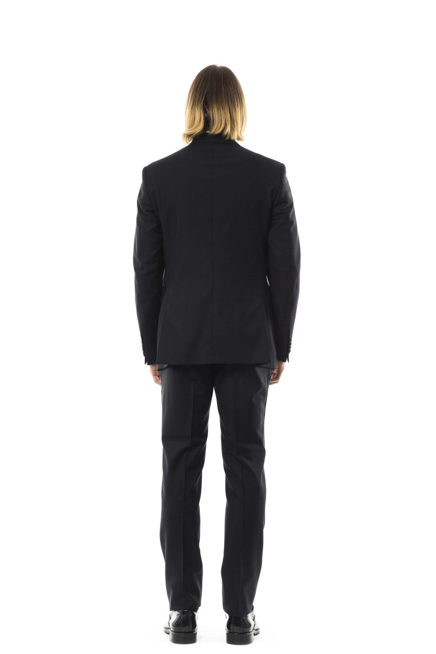 Sleek Virgin Wool Slim Fit Suit
