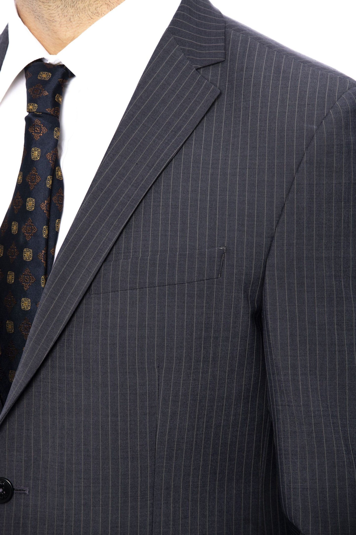 Elegant Slim Fit Sapphire Suit