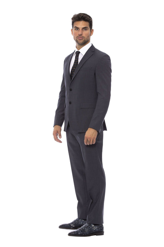 Elegant Slim Fit Sapphire Suit