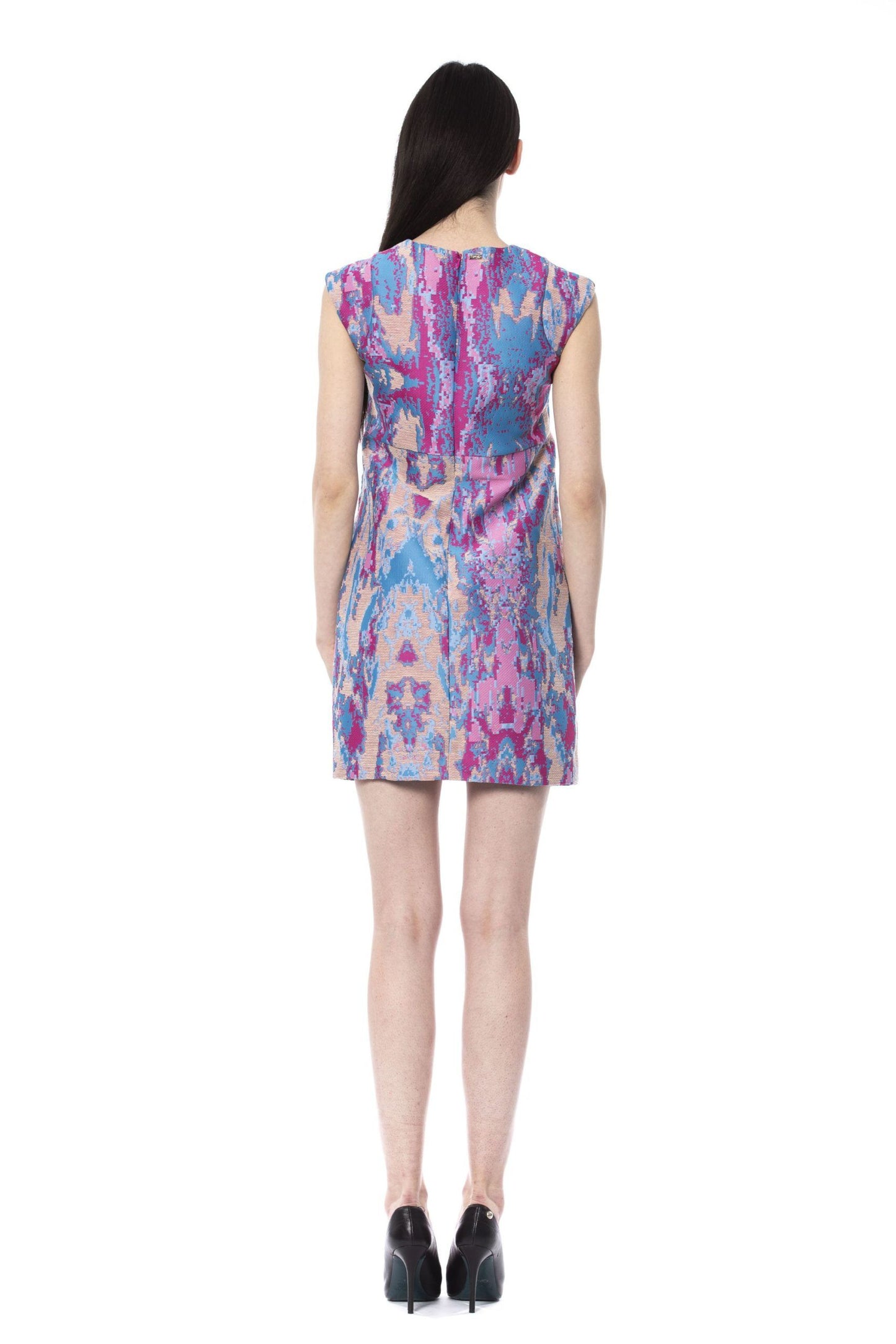 Elegant Sleeveless Patterned Dress