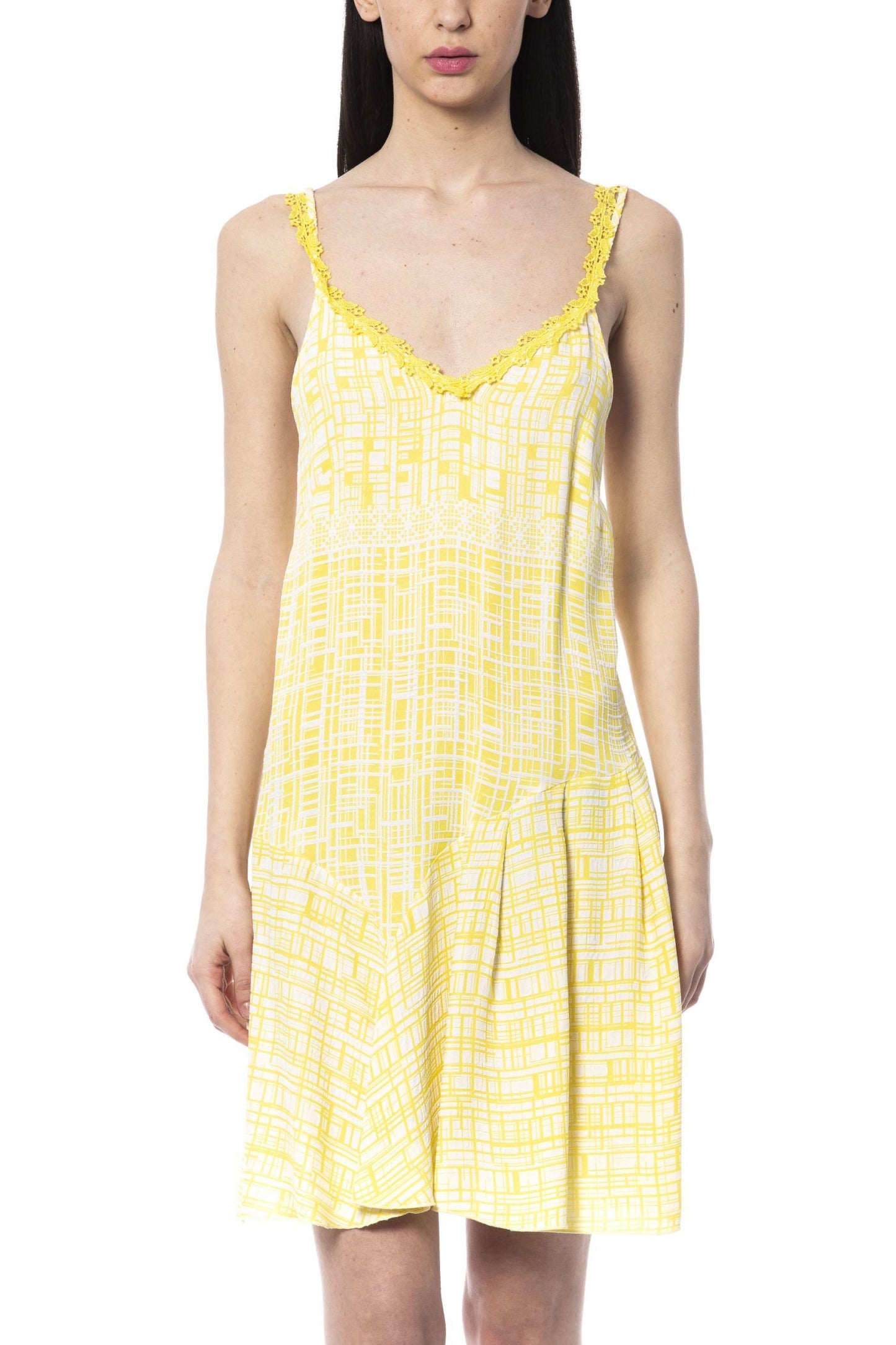 Ravishing Backless Yellow Cocktail Dress