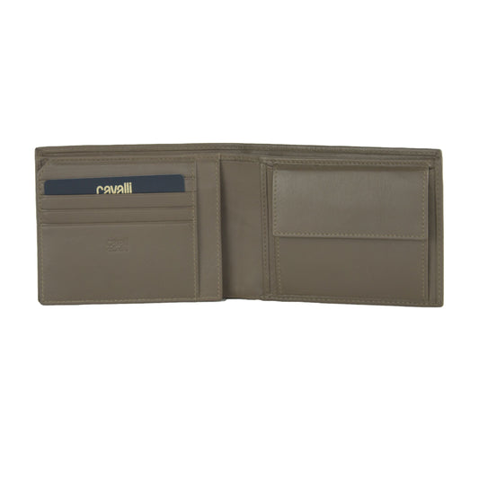 Taupe Elegance Leather Wallet