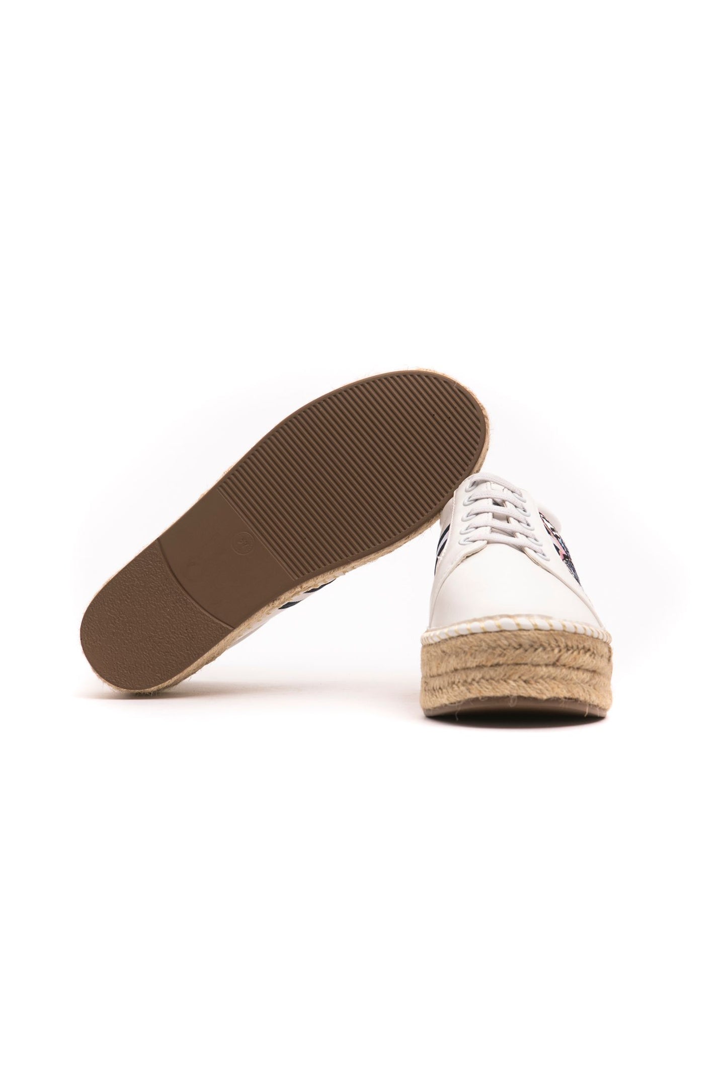 Chic Sequined Platform Sneakers - Elevate Your Style