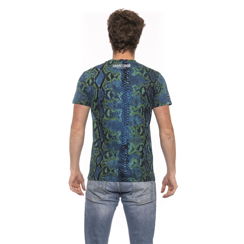 Teal Python Fantasy Logo Tee