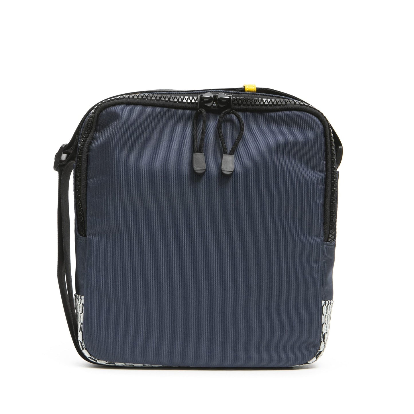 Elegant Blue Two-Compartment Satchel