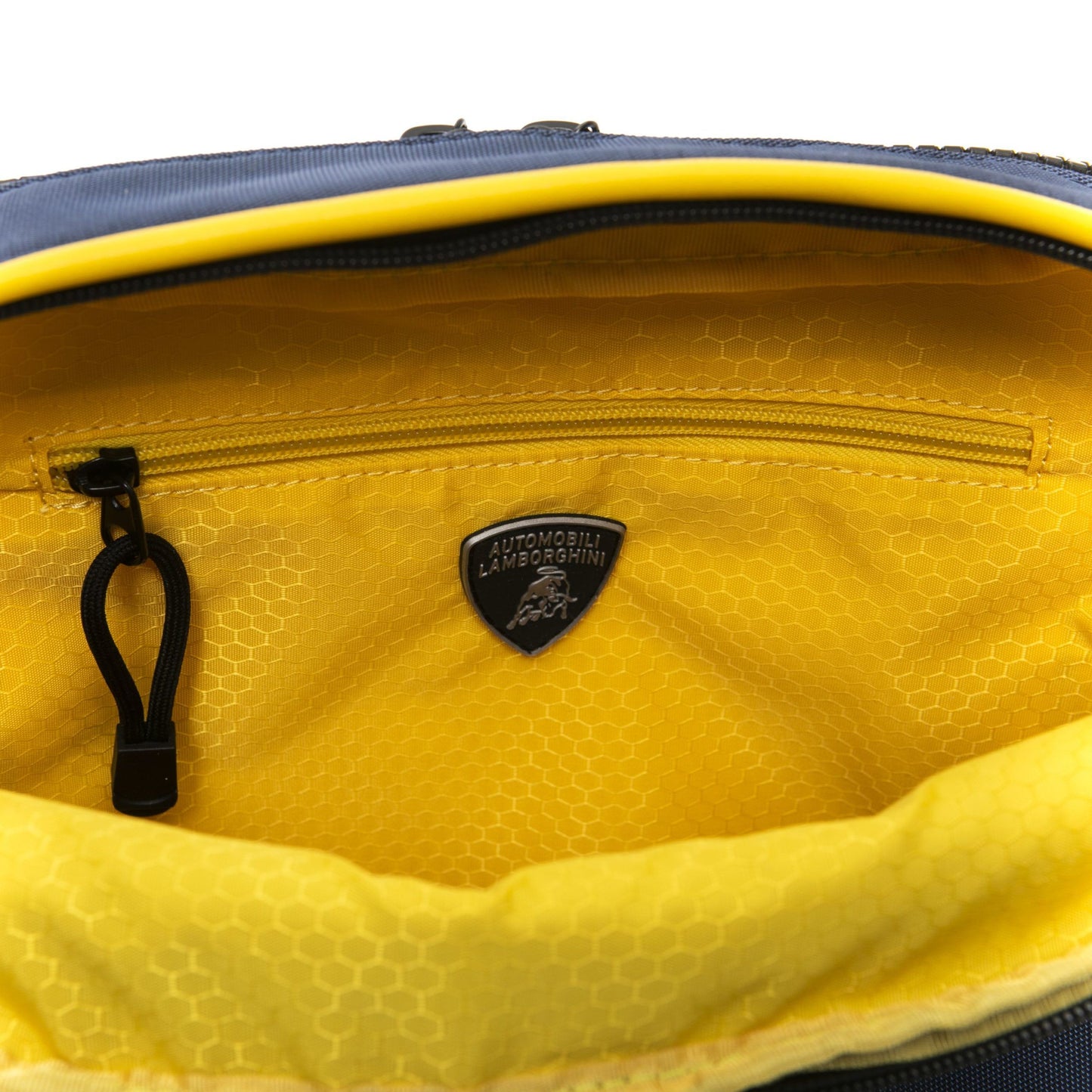 Elegant Blue Two-Compartment Satchel