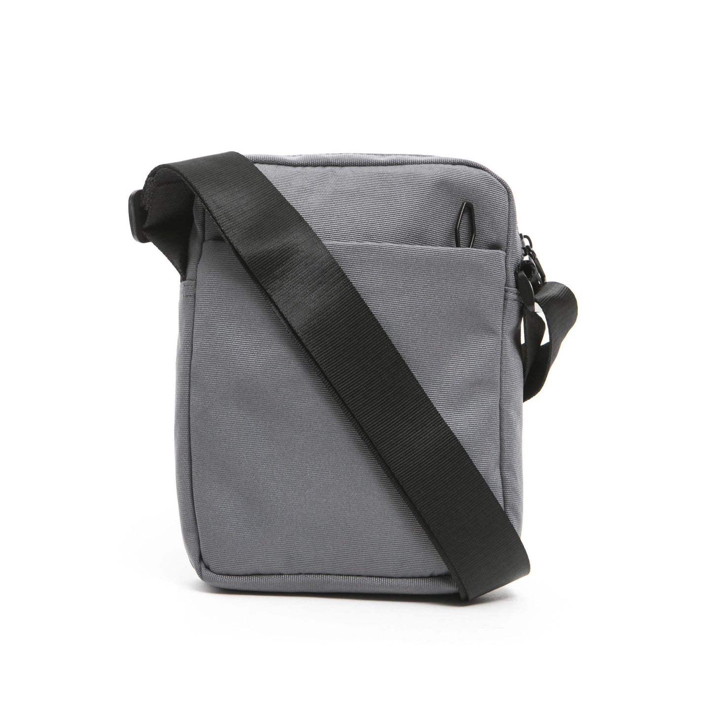 Sleek Gray Satchel with Adjustable Strap