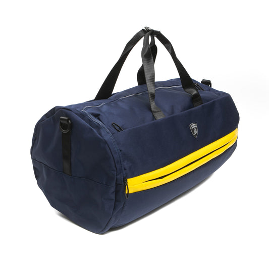 Sleek Blue Duffel with Ample Storage