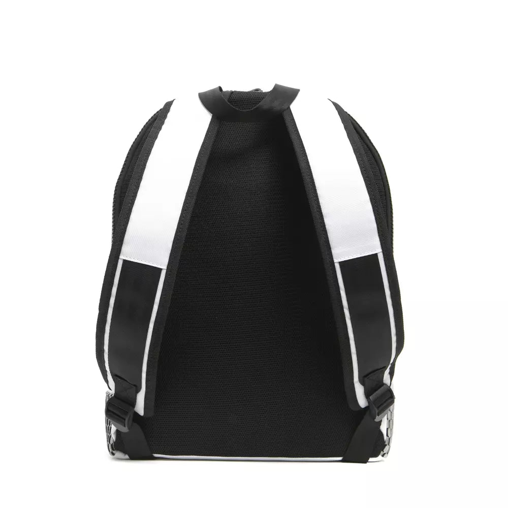 Exquisite White Backpack with Sleek Zip Closure