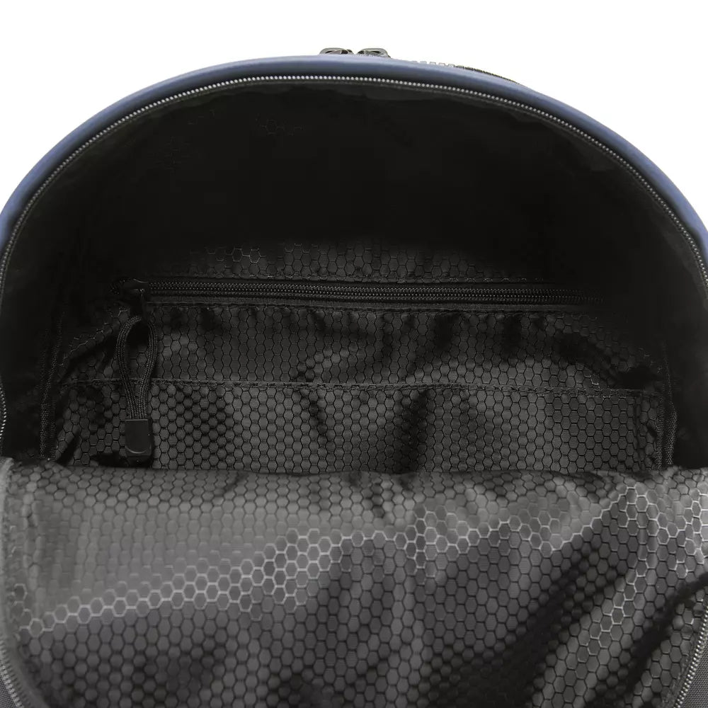 Sleek Black Backpack with Adjustable Straps