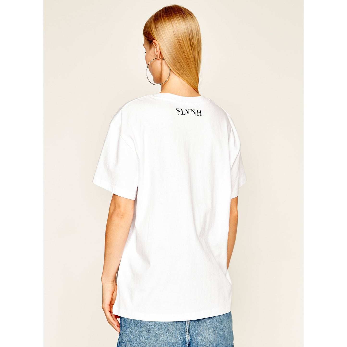 Elegant White Bassimi Tee