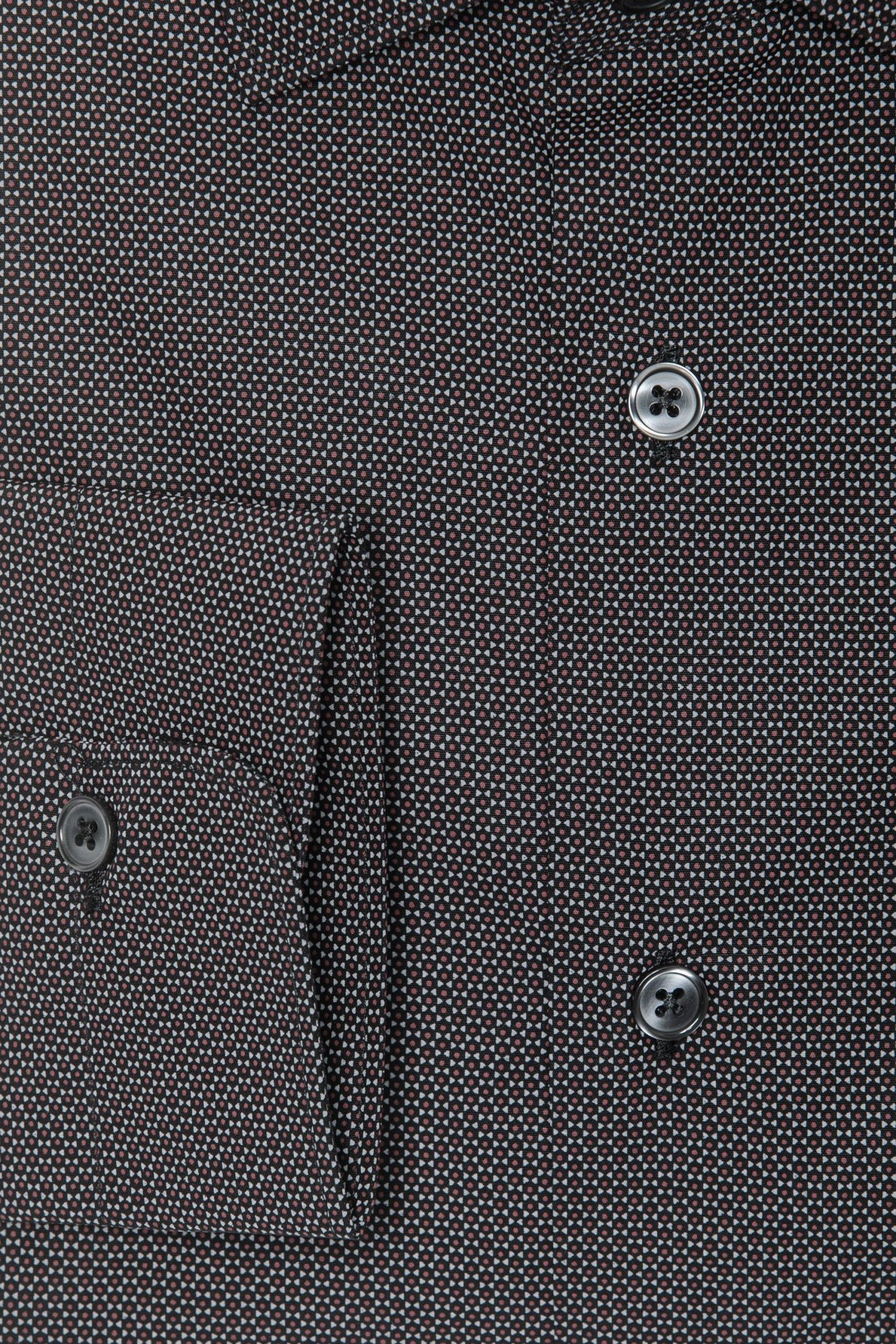 Sleek Black Slim Collar Shirt for the Modern Man
