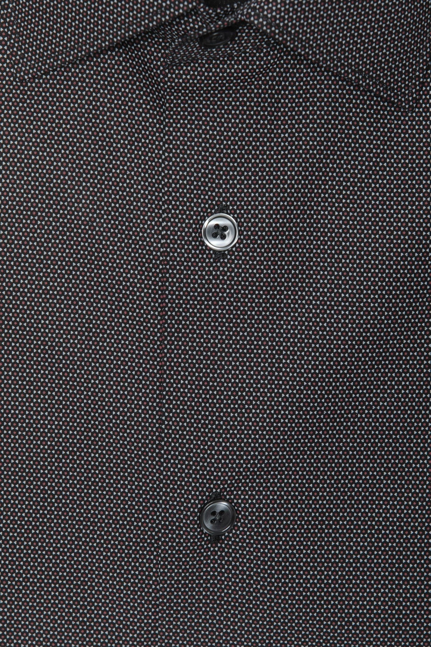 Sleek Black Slim Collar Shirt for the Modern Man