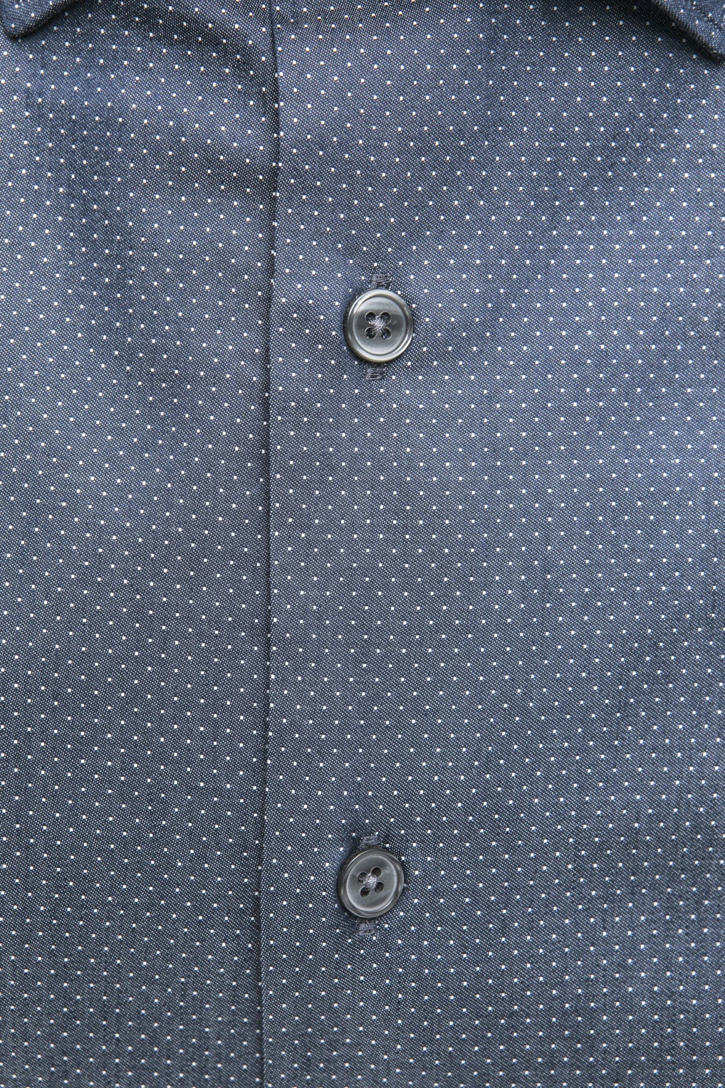 Sleek Medium Slim Collar Shirt in Blue