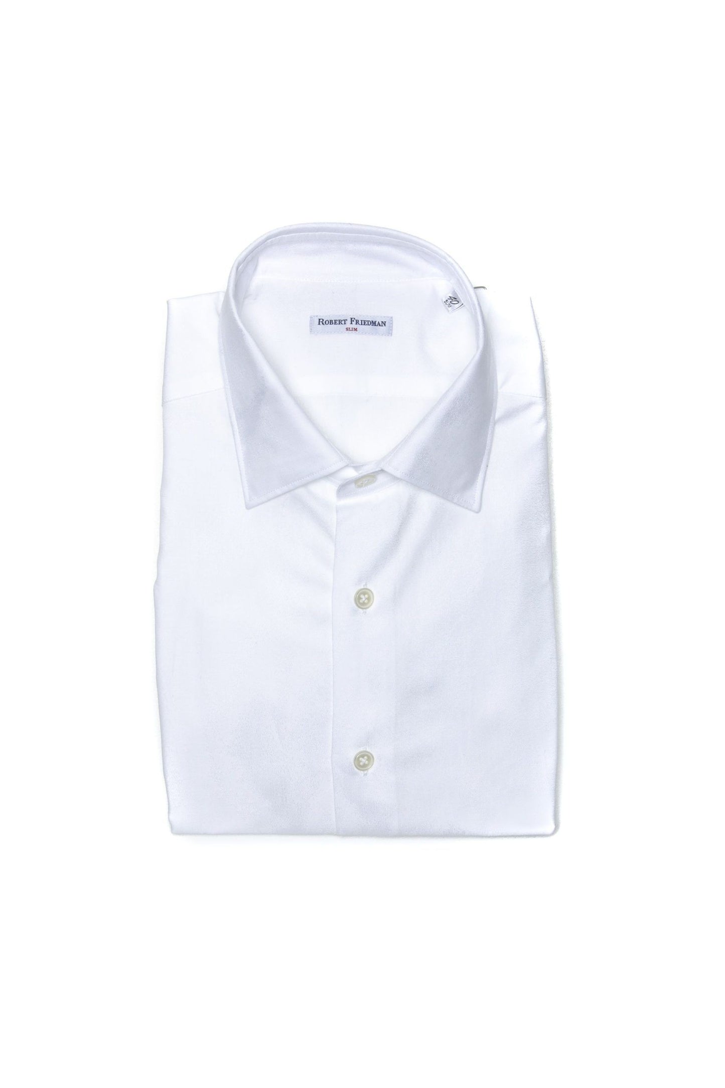 Elegant White Cotton Shirt for Men