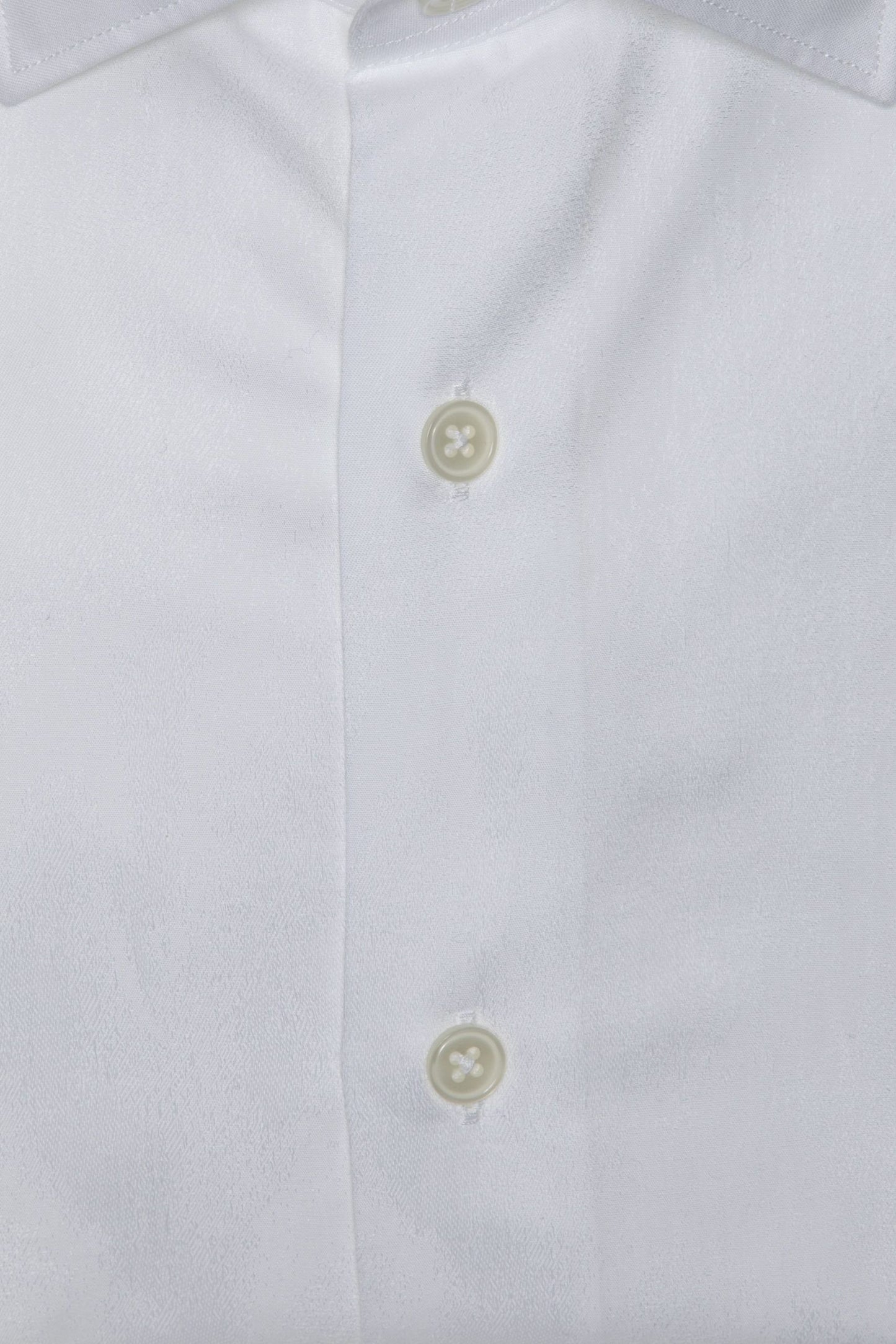 Elegant White Cotton Shirt for Men