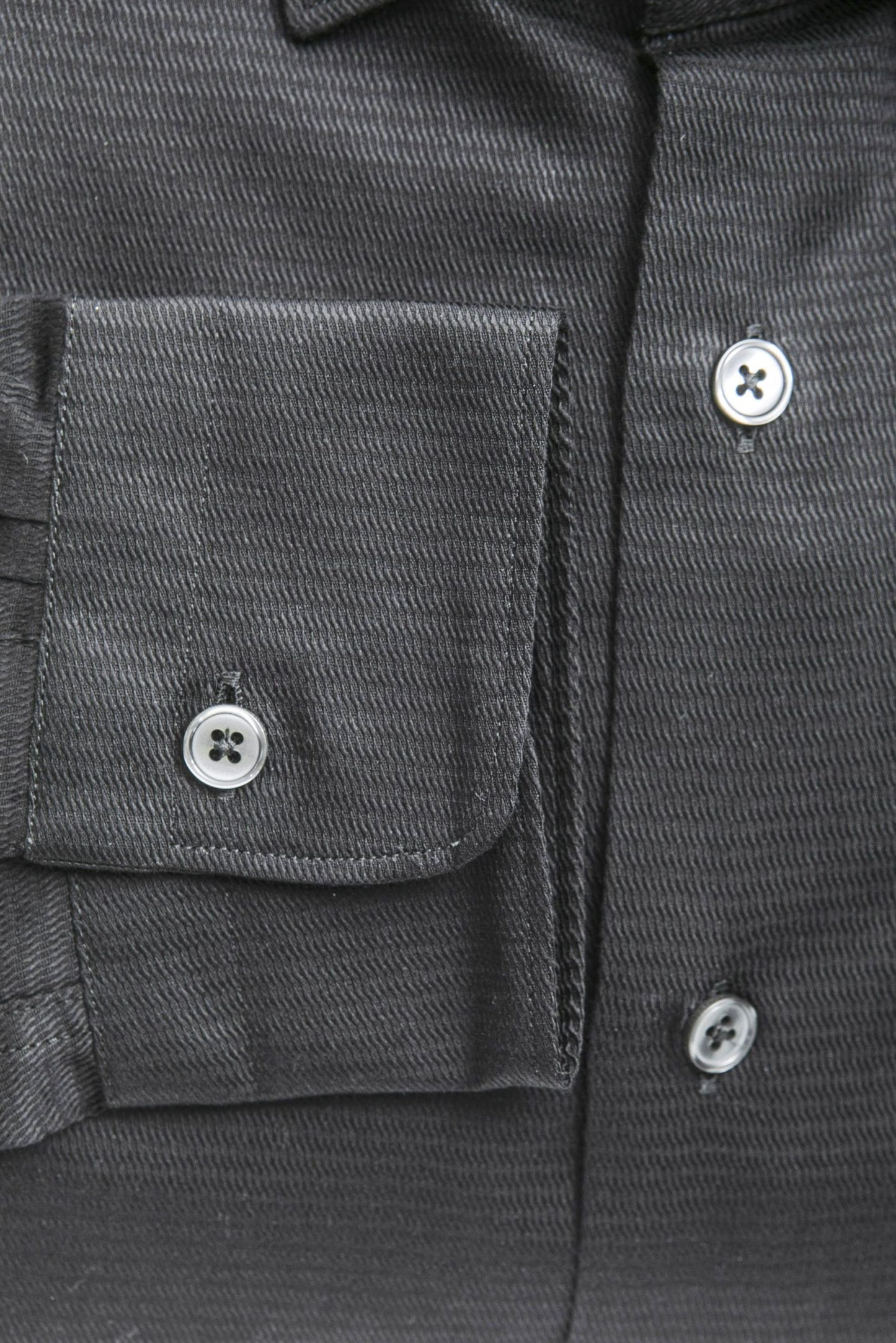 Elegant Black Cotton Designer Shirt
