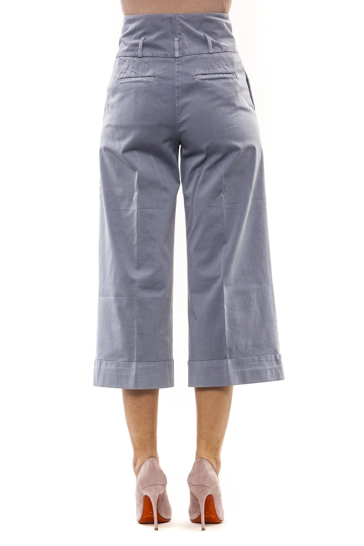 Elegant Palazzo Trousers with Chic Belt