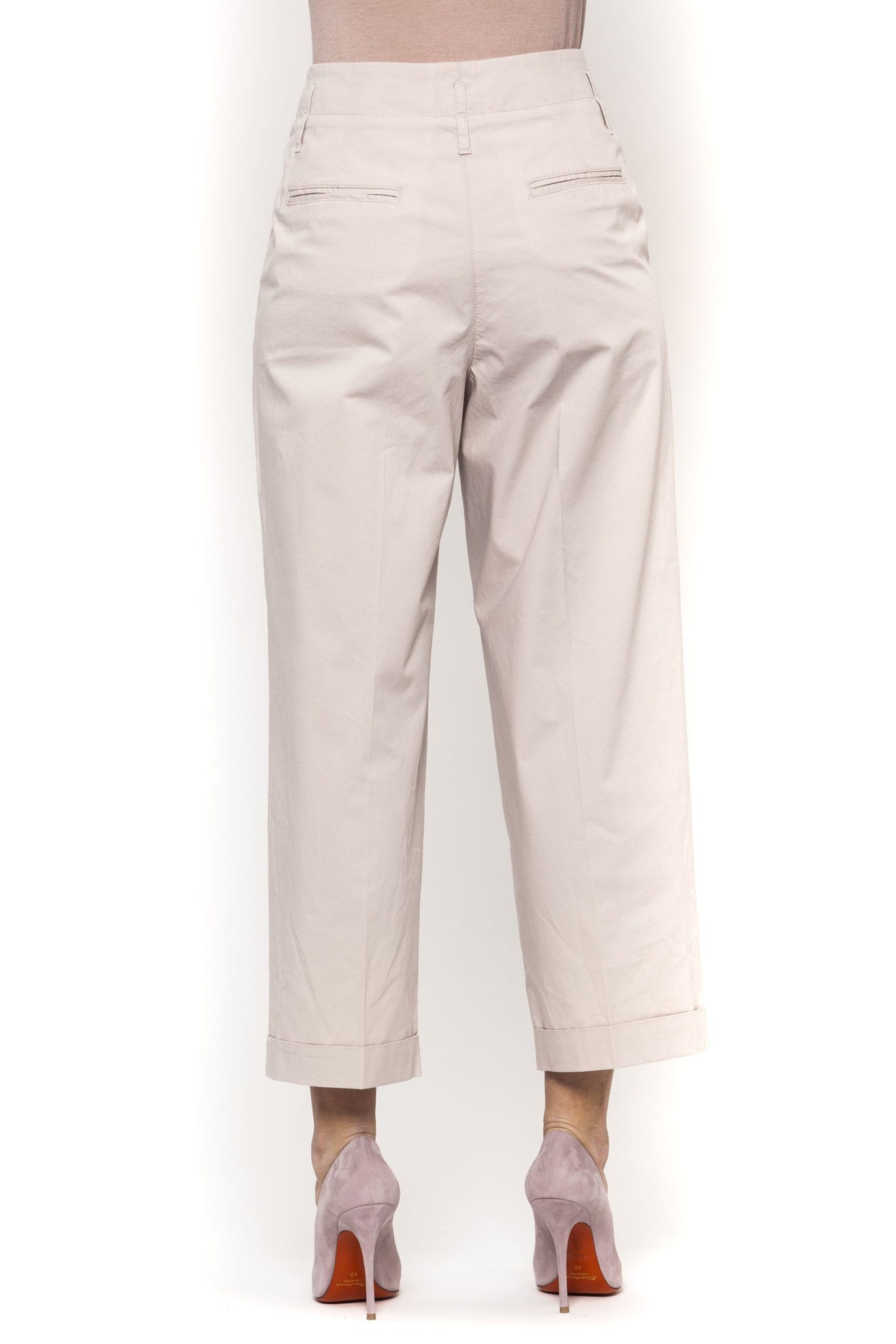 Elegant High-Waisted Palazzo Trousers
