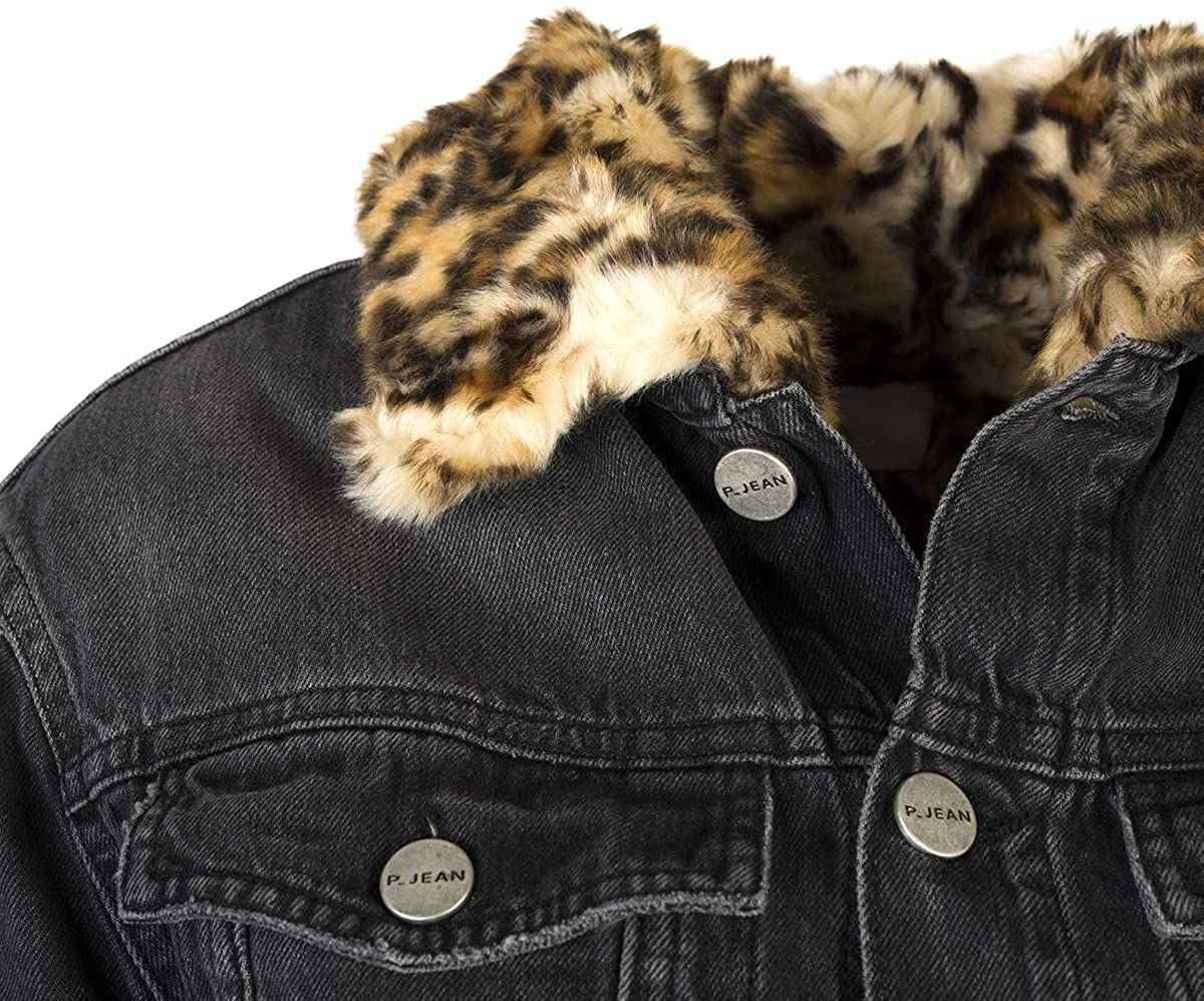 Chic Detachable Lined Denim Jacket