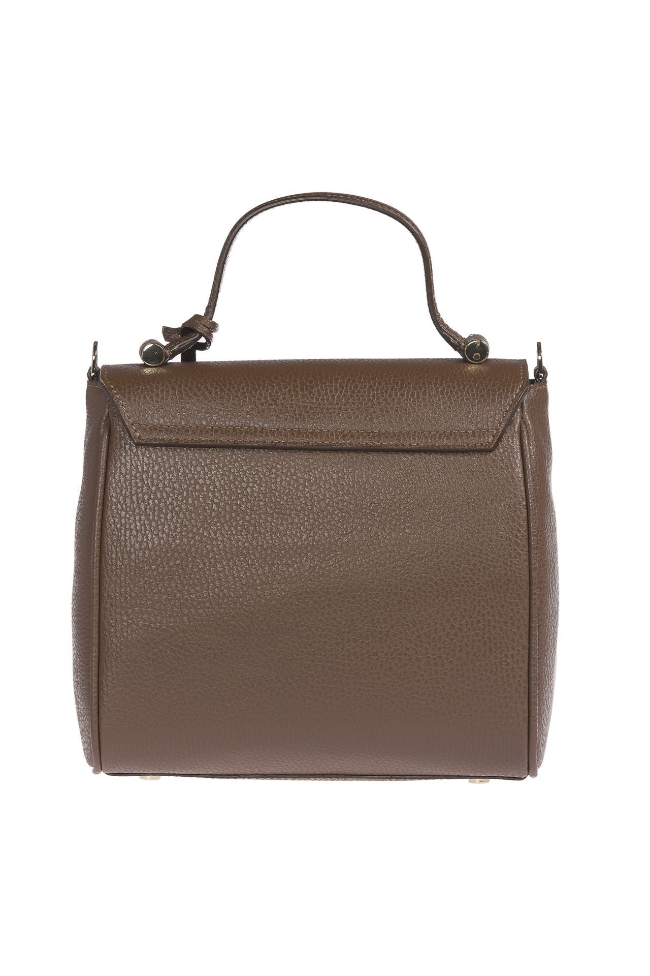 Elegant Embossed Leather Shoulder Bag