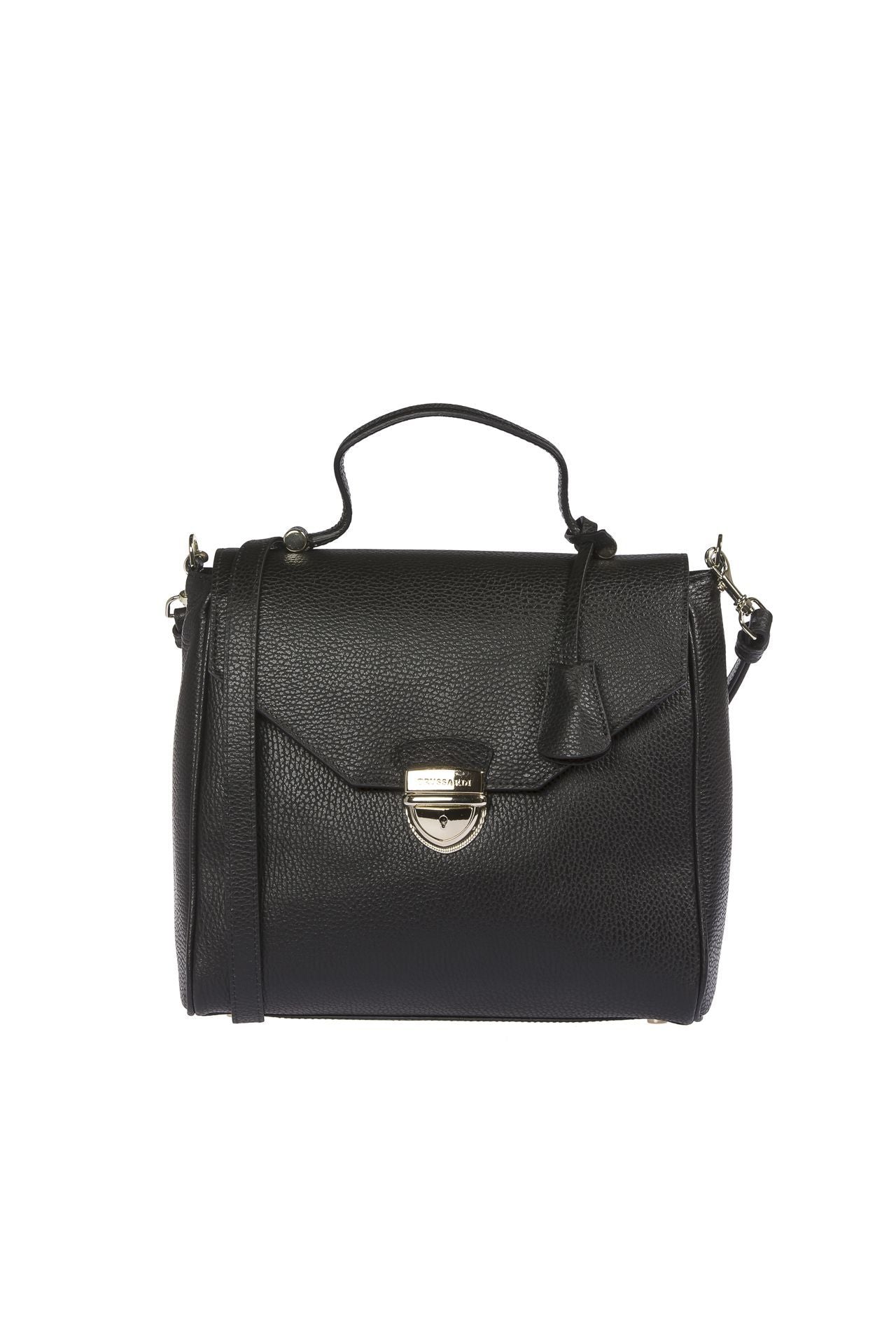 Embossed Leather Elegance Handbag