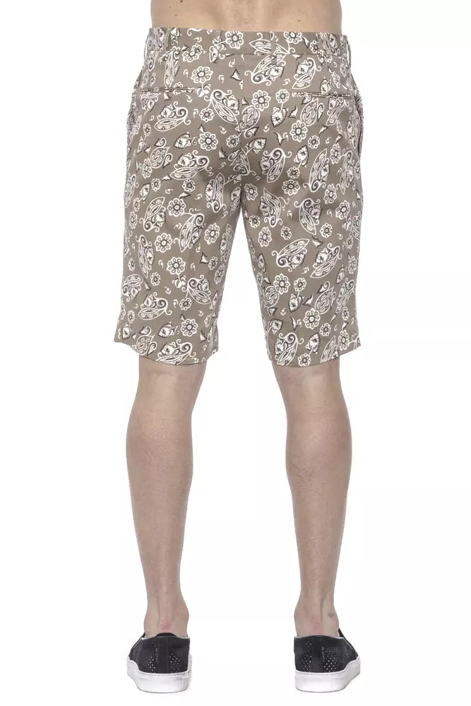 Chic Beige Bermuda Shorts for Men