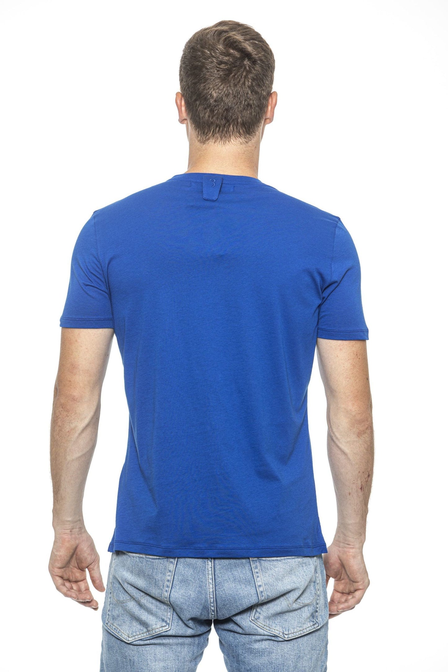 Elegant Embroidered Cotton Crew Neck Tee