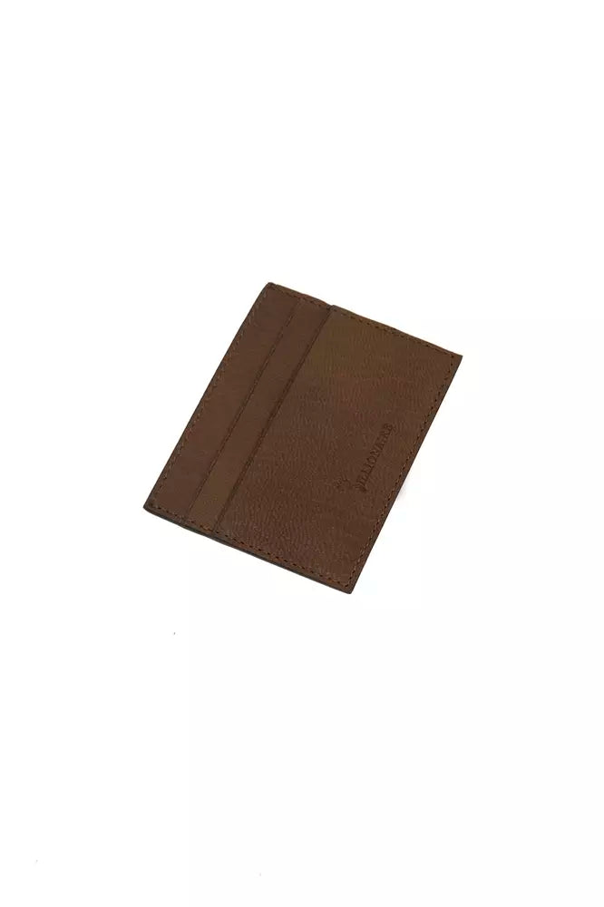 Elegant Italian Leather Card Holder