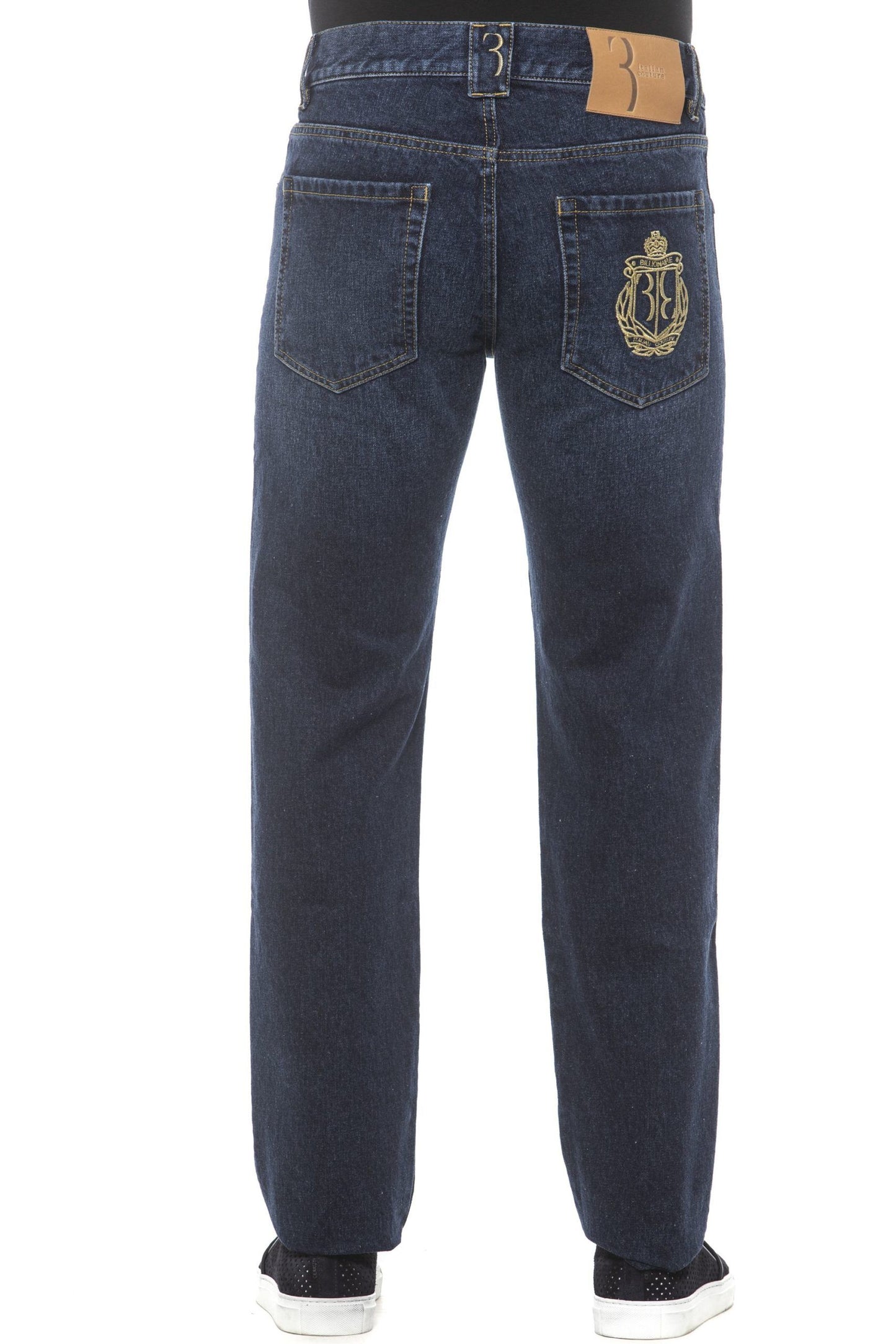 Embroidered Couture Denim Delight