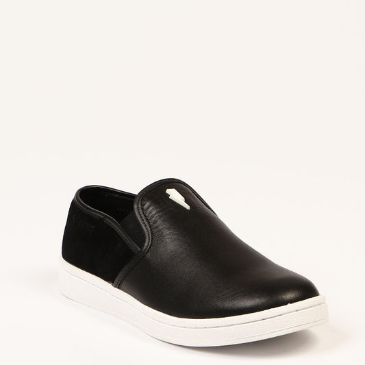 Chic Monochrome Slip-On Sneakers