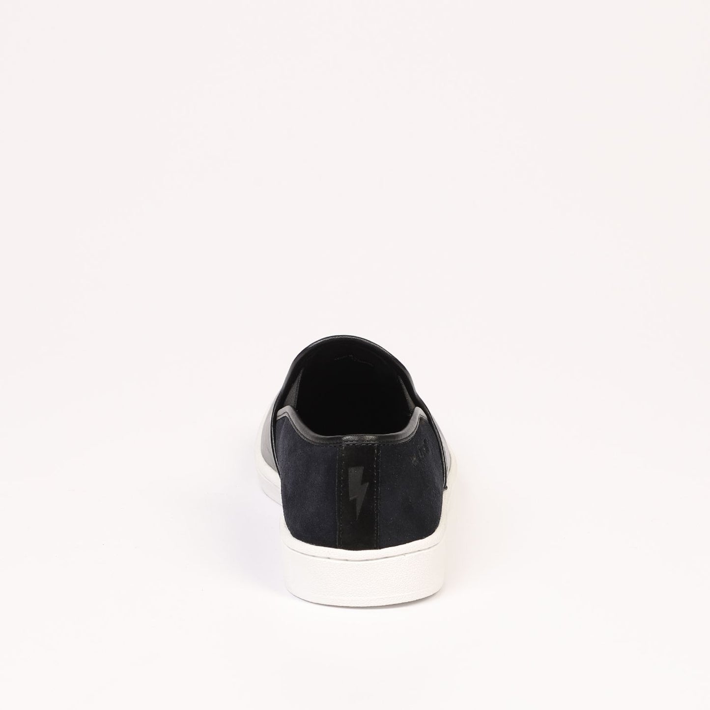Sleek Elastic Suede Slip-On Sneakers