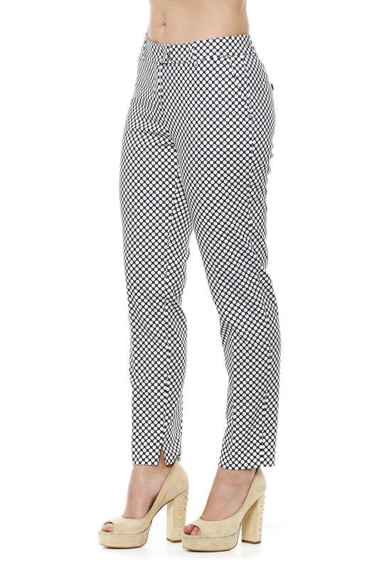 Polka Dot Charm Straight Leg Trousers