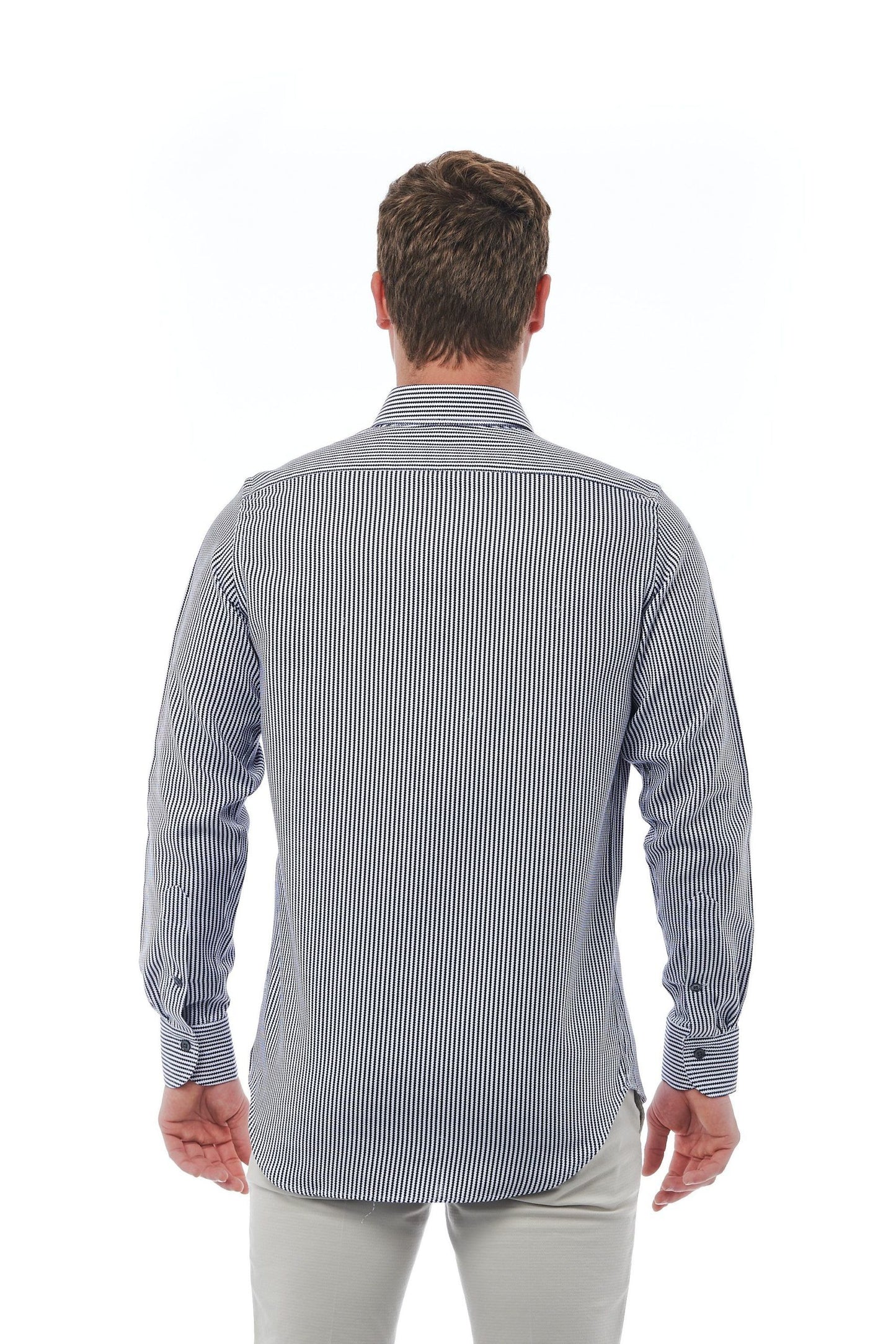 Black and White Checkerboard Luxury Shirt