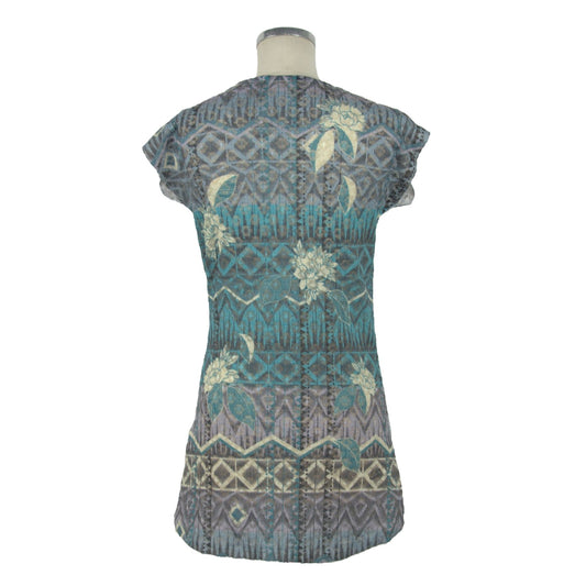 Enchanting Green Sublimation Print Dress