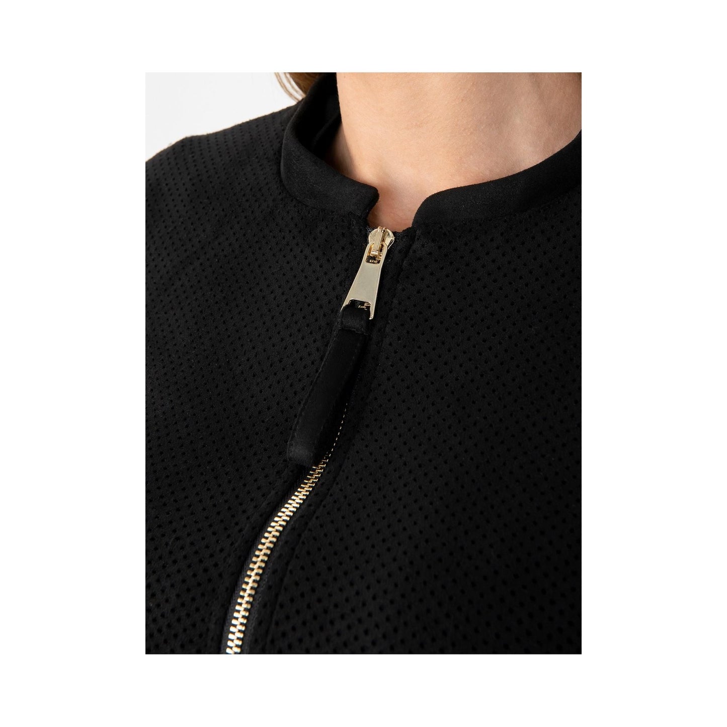 Chic Ecological Suede Leather Jacket