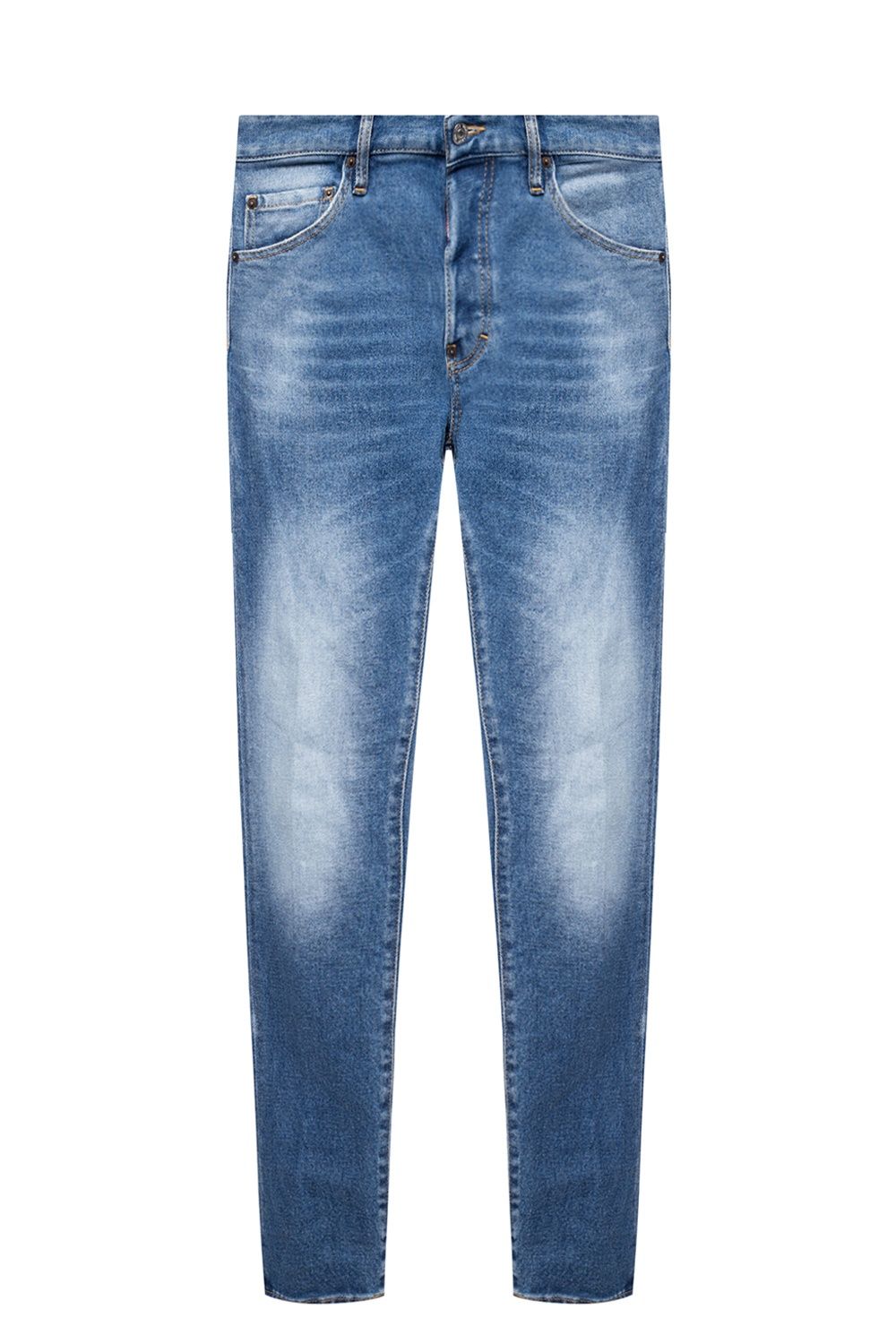Chic Distressed Cool Guy Fit Jeans