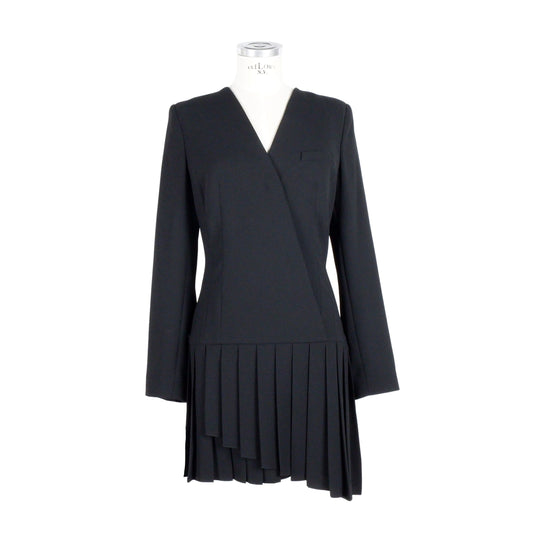 Elegant Purple Rain Pleated Maxi Dress