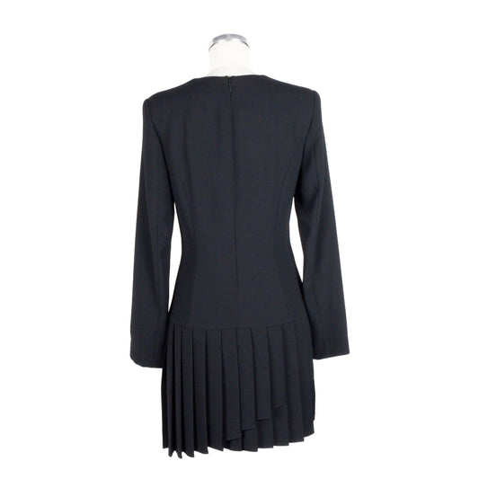 Elegant Purple Rain Pleated Maxi Dress