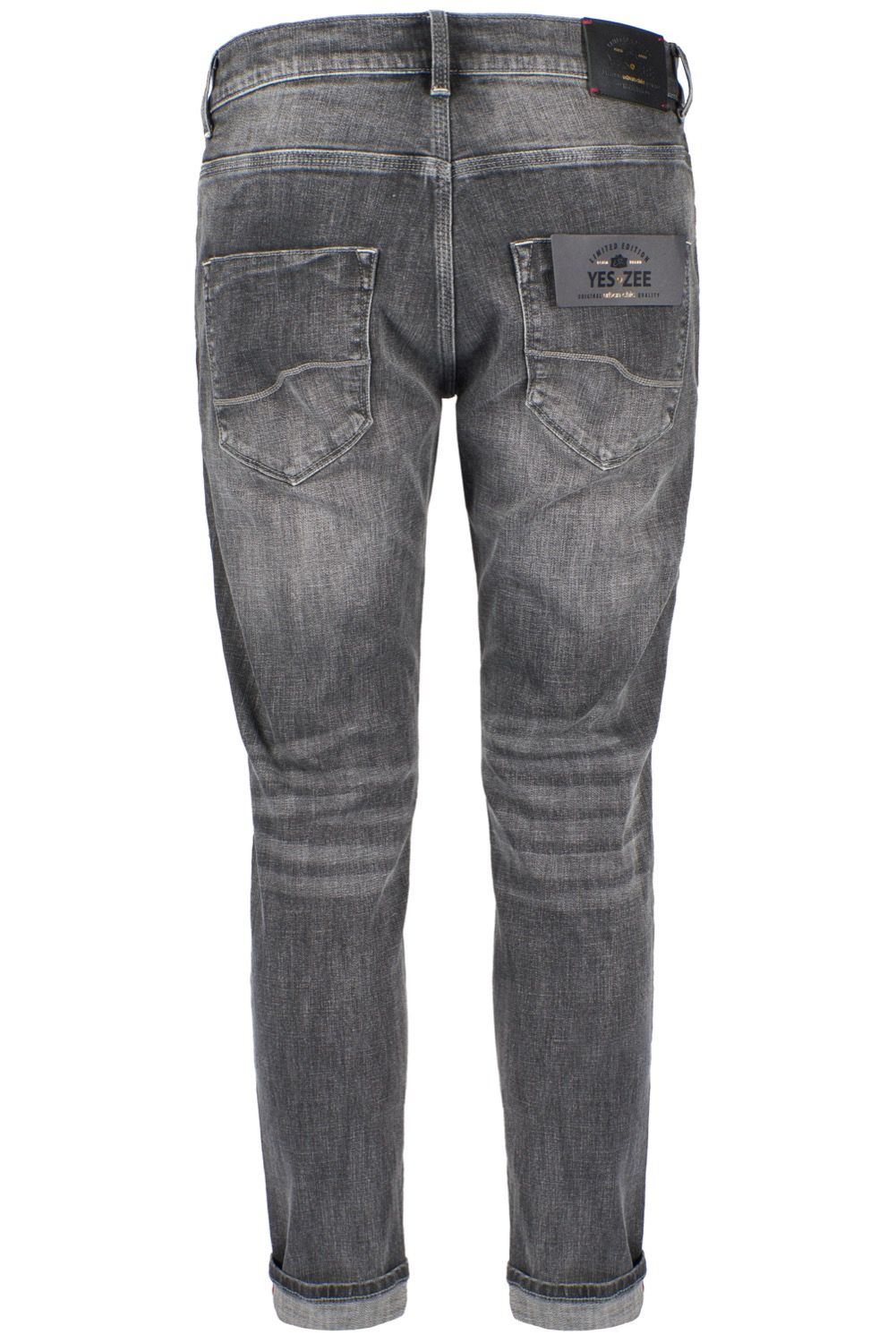 Chic Black Slim Fit Elastic Jeans