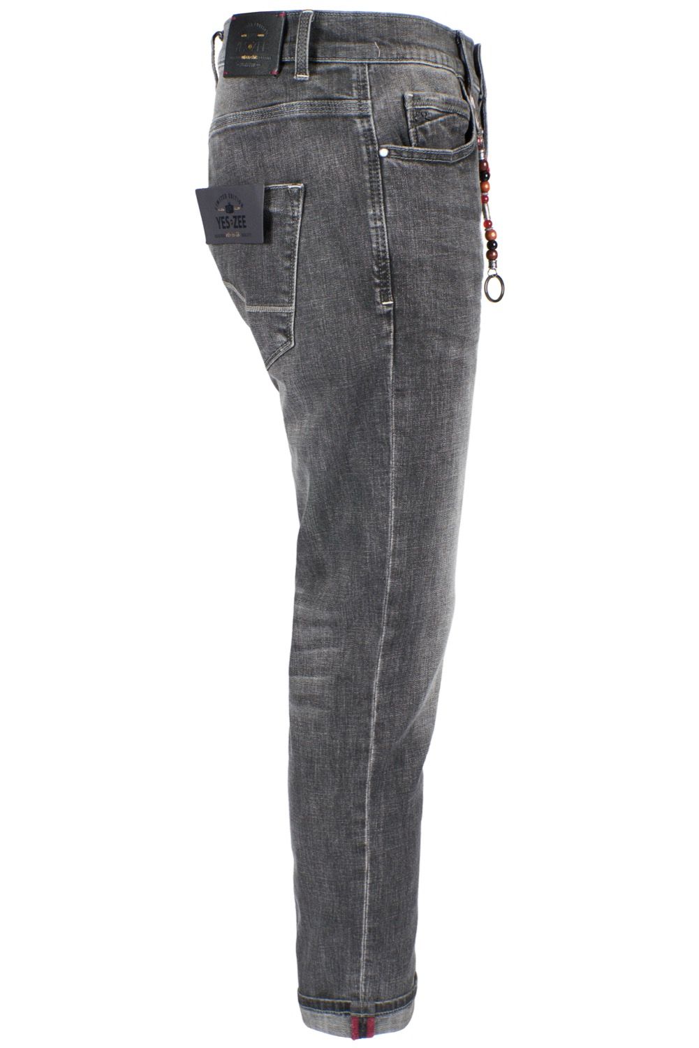 Chic Black Slim Fit Elastic Jeans