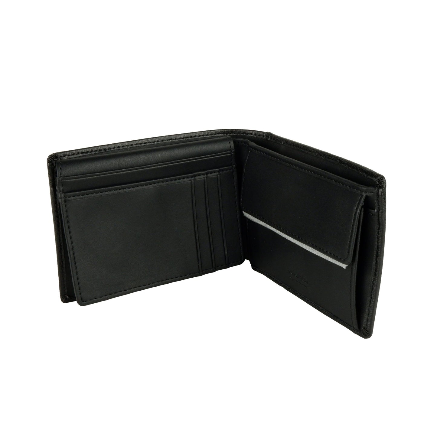 Sleek Saffiano Leather Horizontal Wallet