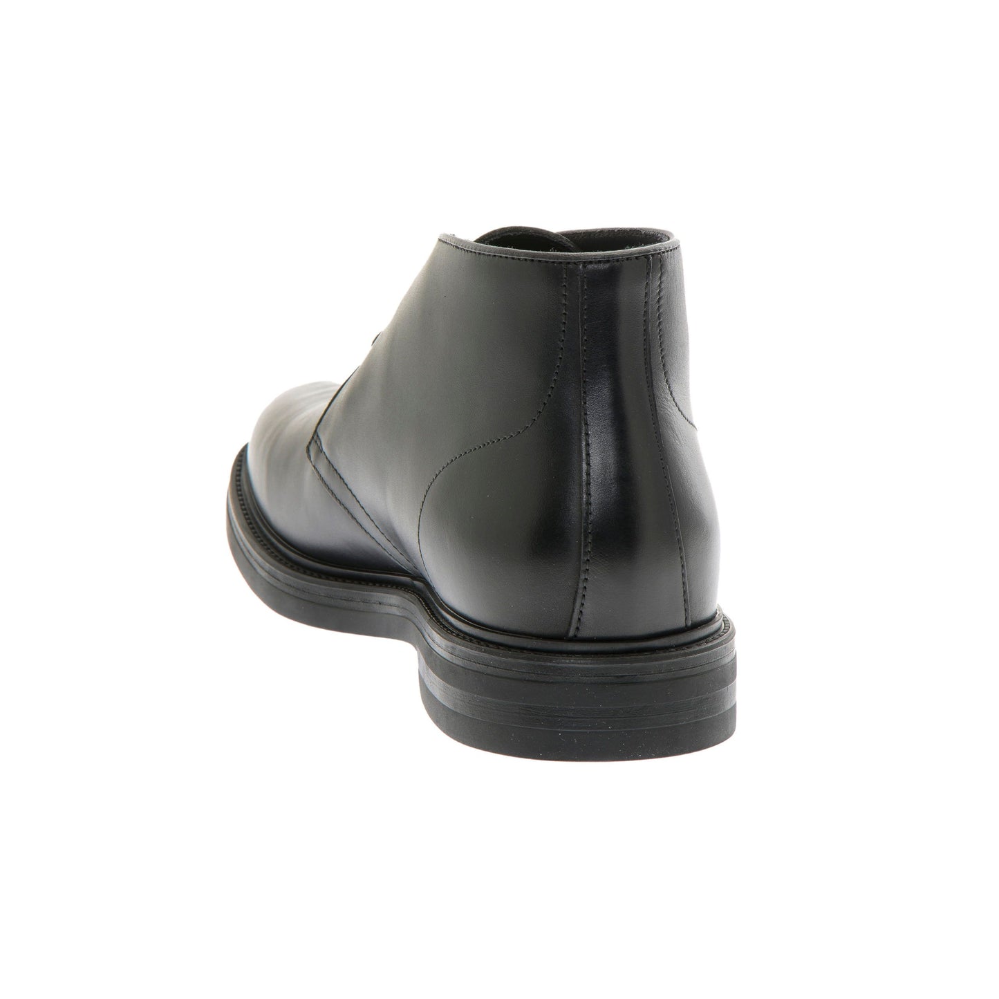 Elegant Black Calfskin Clark Shoes