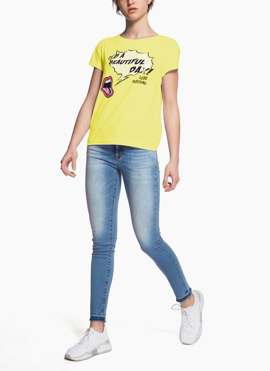 Sunny Chic Printed Cotton Tee
