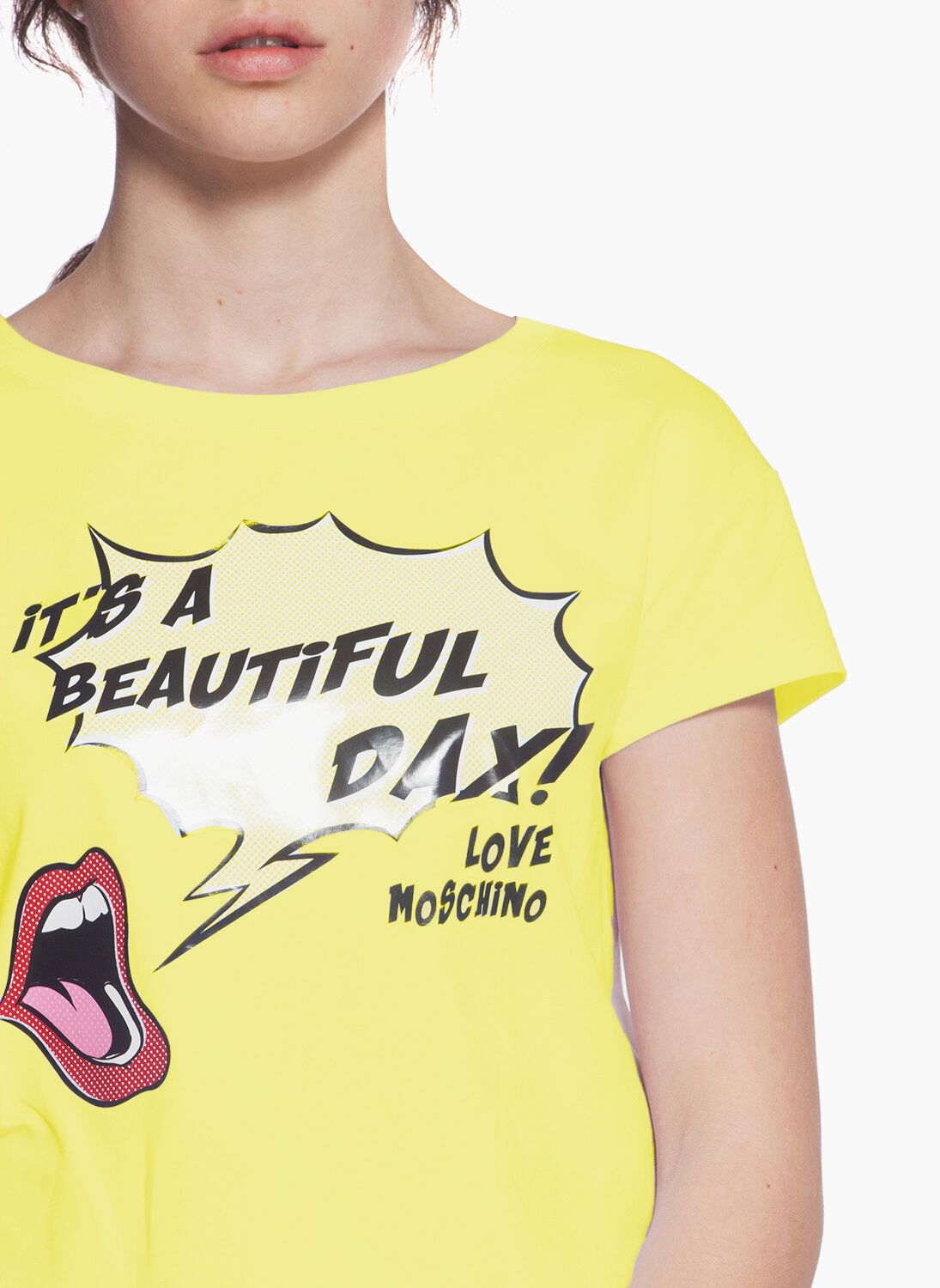 Sunny Chic Printed Cotton Tee